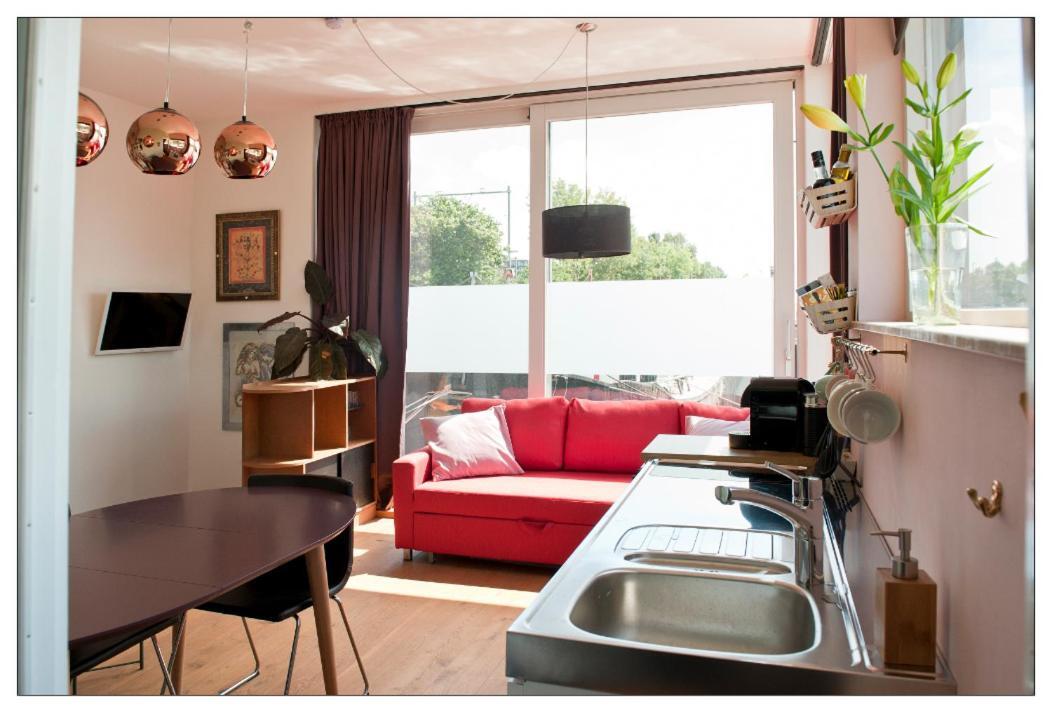 Private Guesthouse Bnb The Waterhouse Houseboat Amsterdam Zewnętrze zdjęcie
